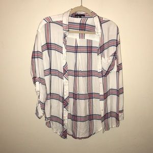 Plaid Button Down